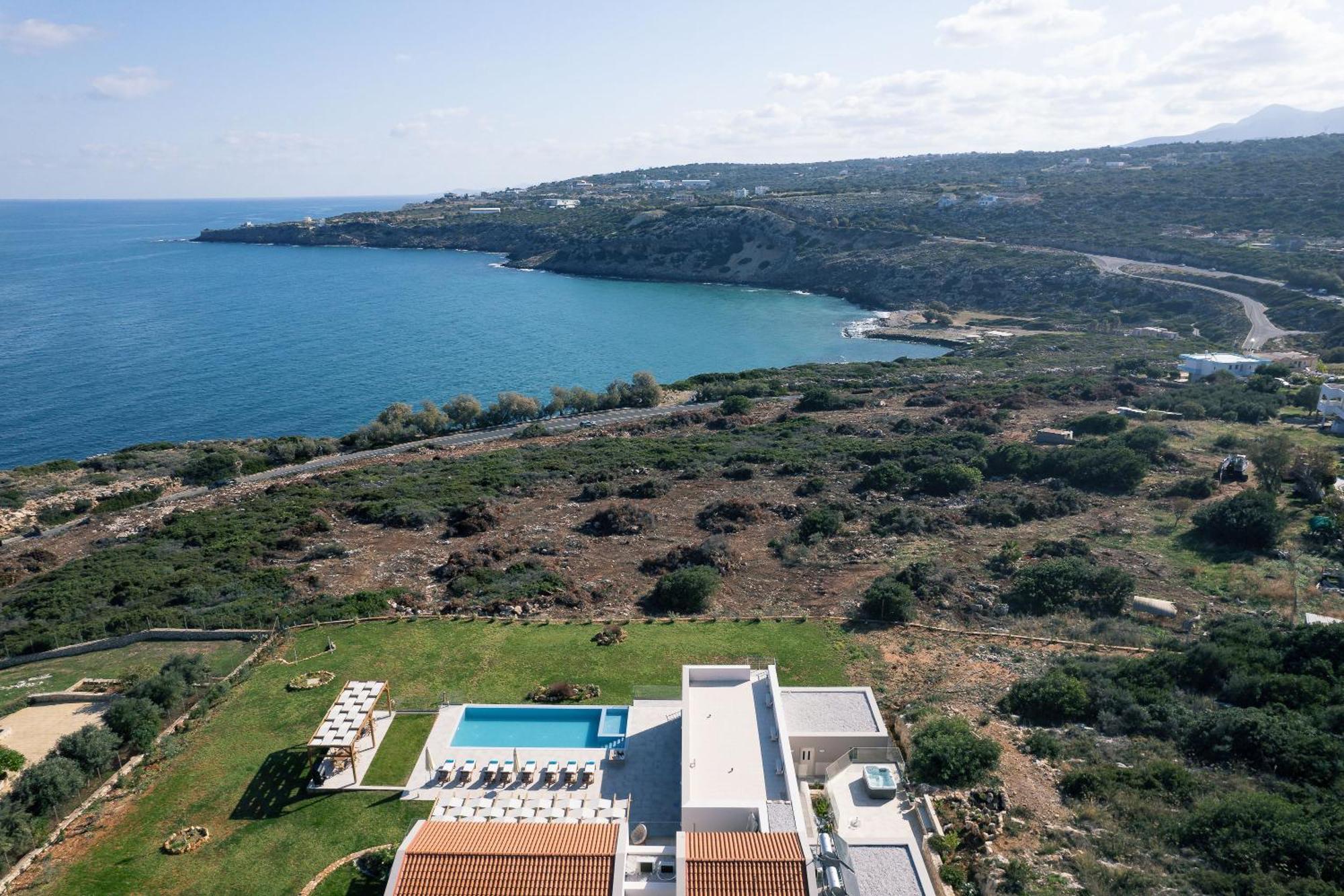 Rethymnian Gem Luxury Villa Gerani  Exterior photo